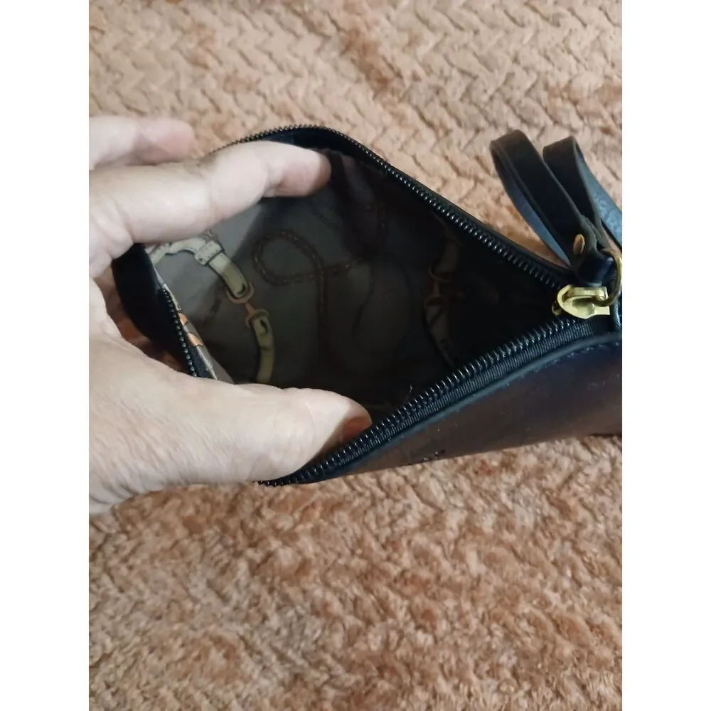 Montana West Black Wristlet Wallet Triple Zip Clutch Organizer New